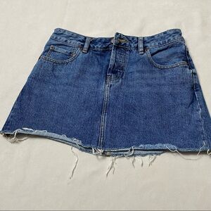 ASOS • Denim Mini Skirt Size 8 UK 4 US